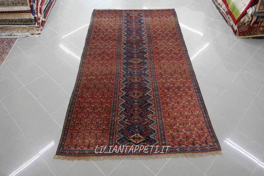 Afshari 11651-275x154- 5900€ (1) tappeto persiano afshari antico della seconda metà del XIX secolo 275x154 cm